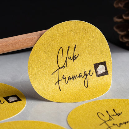 Custom Coated Labels | ECO Friendly Package | Necessarie 